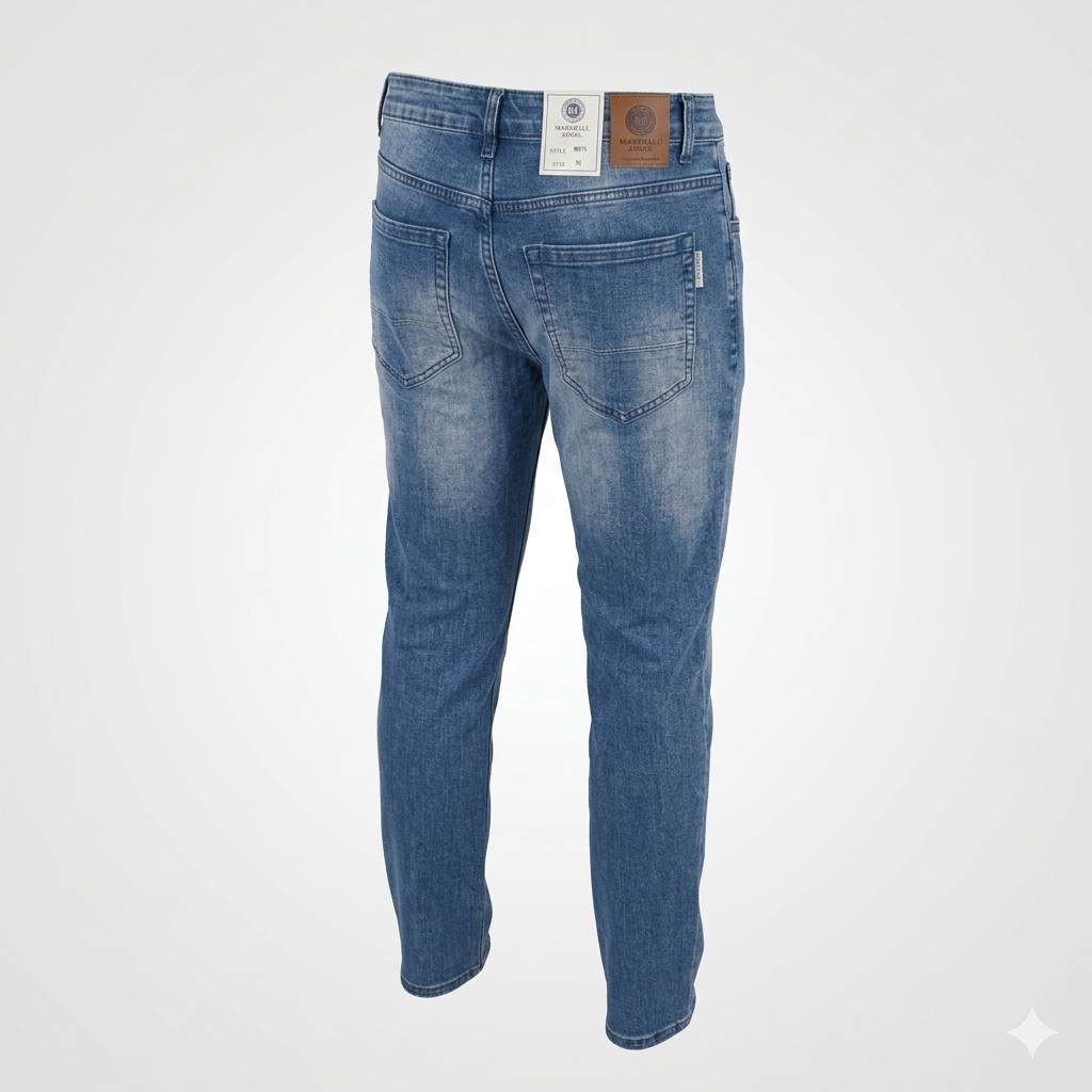 Jeans Marshall Angel Style 6073 - Denim Slim Fit con Effetto Distressed