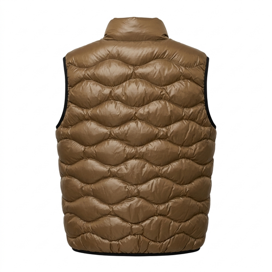 Gilet Blauer Wave con imbottitura ecologica