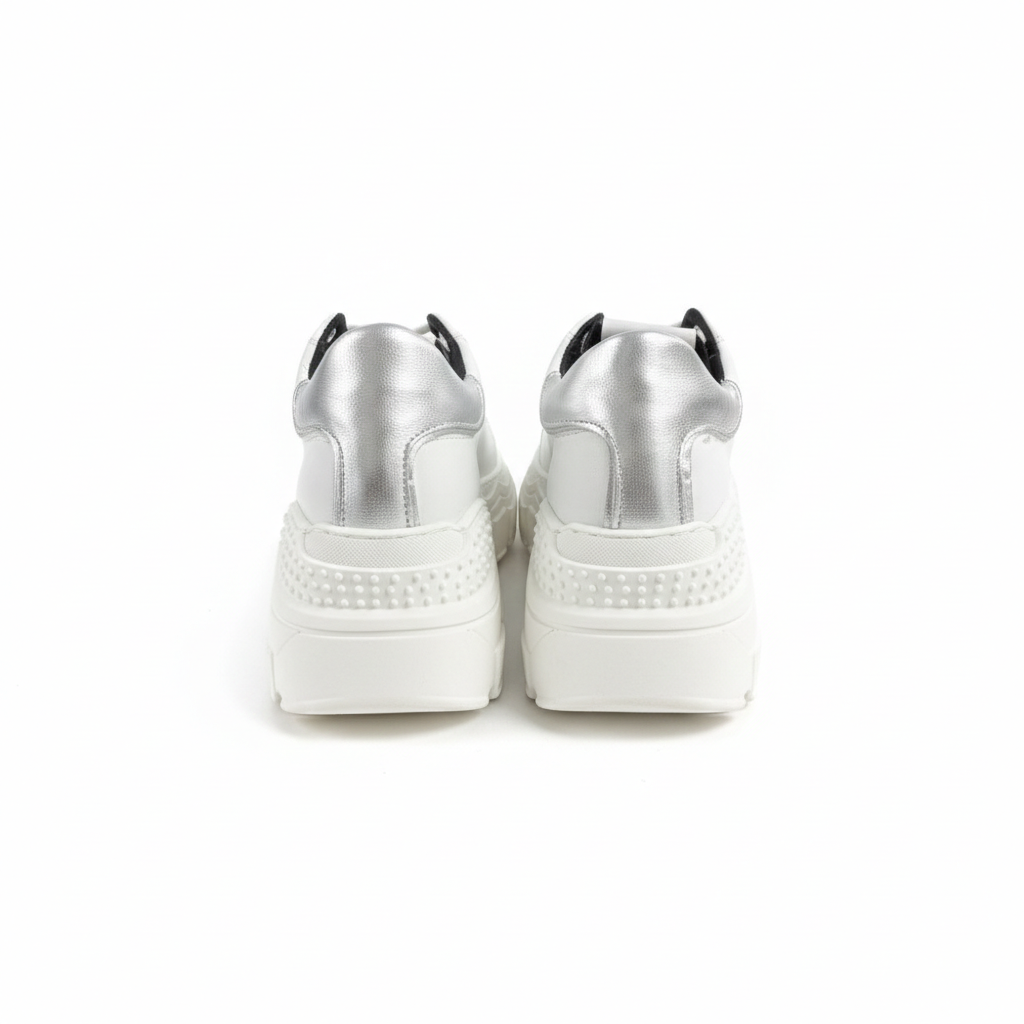 Snakers Twinset Milano con inserto Leopardato