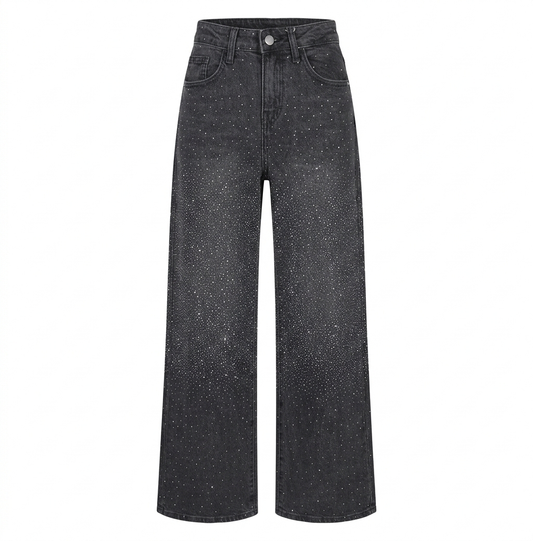 Jeans Wide Leg Shine Flex – Linea Luxury Outlet