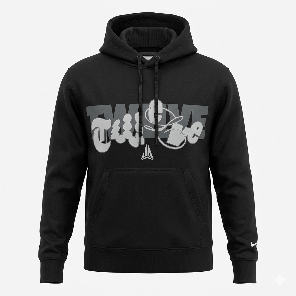 Nike Ja Morant Tracksuit Twelve – Tuta Completa Club Fleece Black