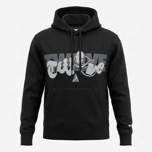Nike Ja Morant Tracksuit Twelve – Tuta Completa Club Fleece Black