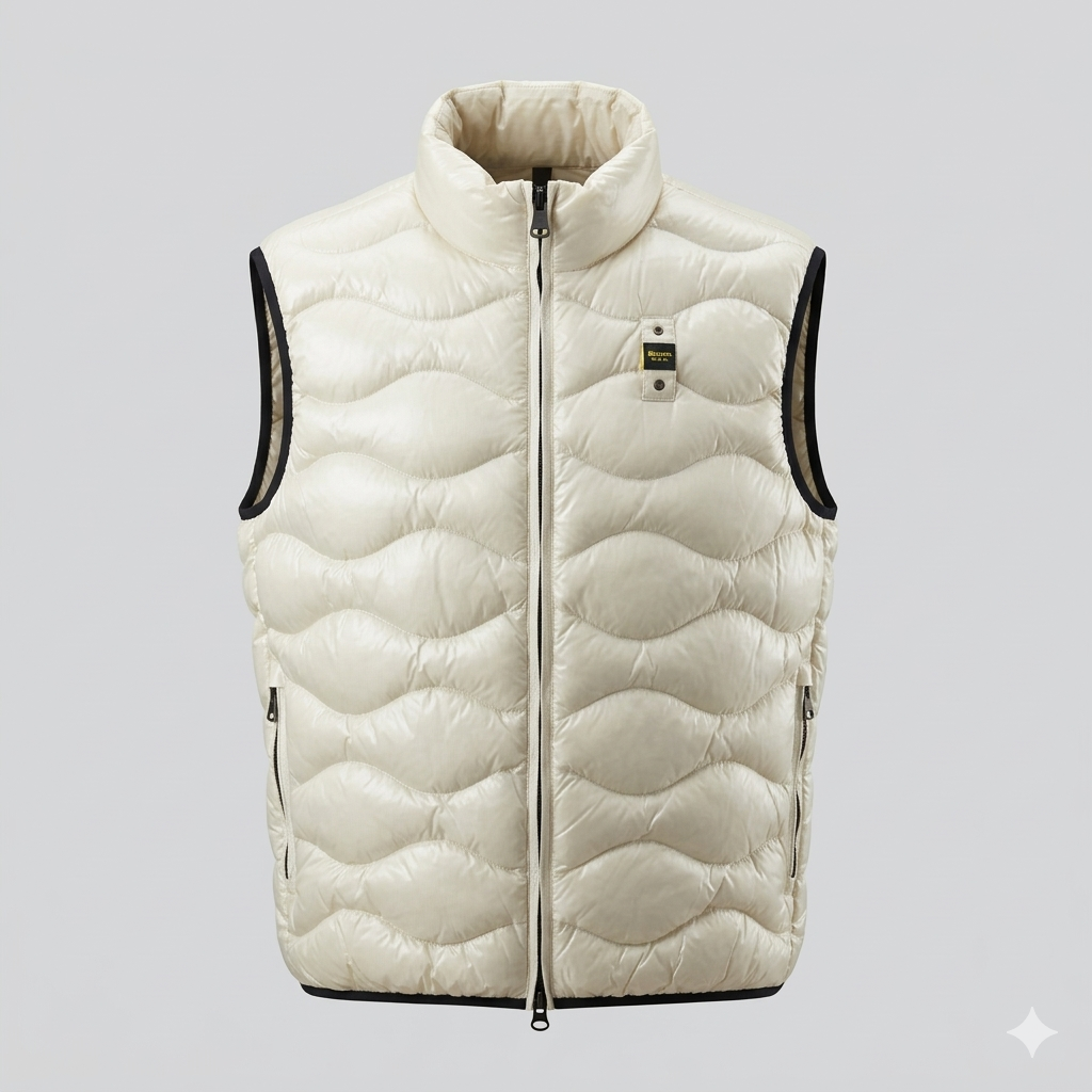 Gilet Blauer Wave con imbottitura ecologica