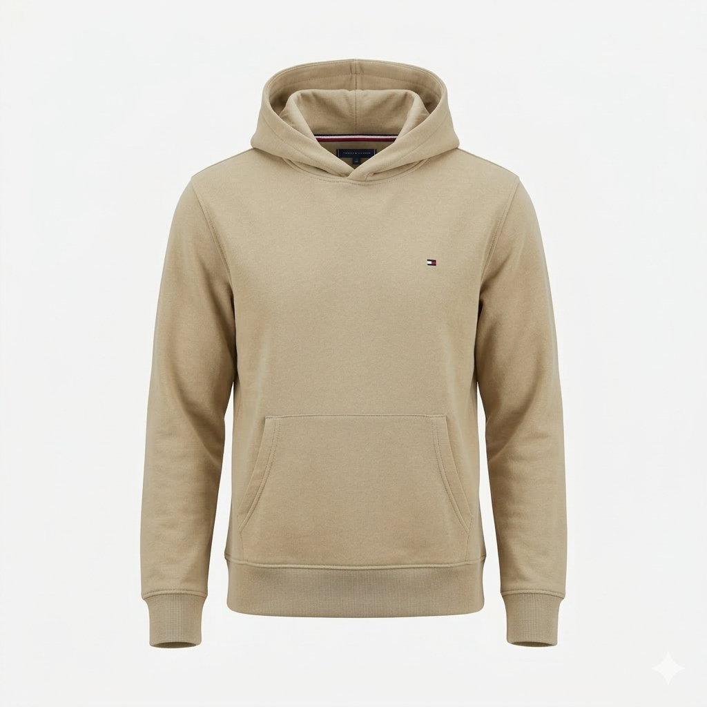 Tommy Hilfiger Felpa con Cappuccio Flag Logo Europe MW0MW34266 C87