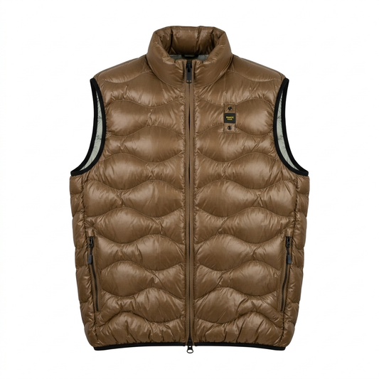 Gilet Blauer Wave con imbottitura ecologica