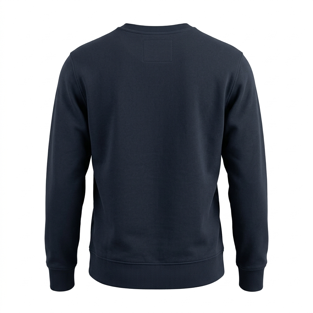 Felpa Uomo Calvin Klein Jeans - Crewneck Texture Monogram (CK Blue)