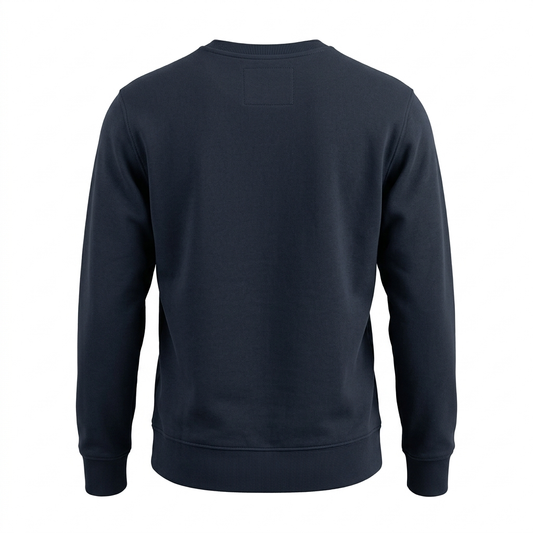 Felpa Uomo Calvin Klein Jeans - Crewneck Texture Monogram (CK Blue)