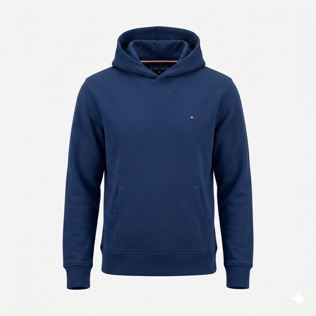 Tommy Hilfiger Felpa con Cappuccio Flag Logo Europe MW0MW34266 C87