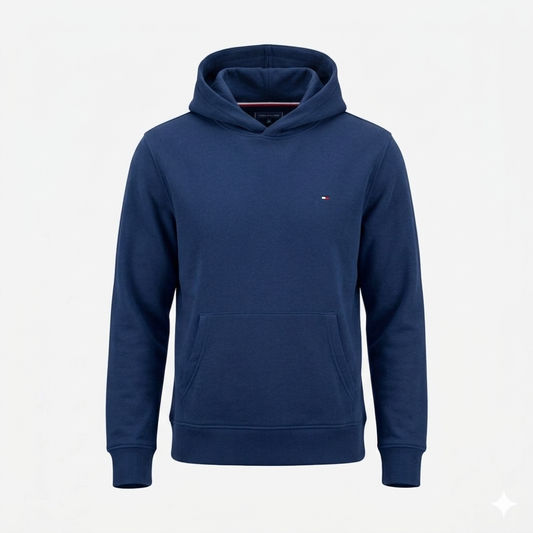 Tommy Hilfiger Felpa con Cappuccio Flag Logo Europe MW0MW34266 C87